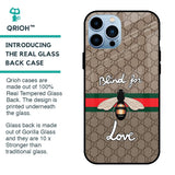 Blind For Love Glass case for iPhone 13 Pro