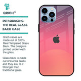 Sunset Orange Glass Case for iPhone 13 Pro