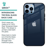 Overshadow Blue Glass Case For iPhone 13 Pro