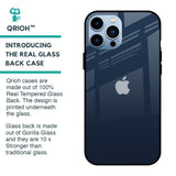 Overshadow Blue Glass Case For iPhone 13 Pro