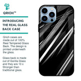 Black & Grey Gradient Glass Case For iPhone 13 Pro