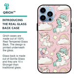 Balloon Unicorn Glass case for iPhone 13 Pro