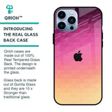 Geometric Pink Diamond Glass Case for iPhone 13 Pro
