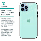 Teal Glass Case for iPhone 13 Pro