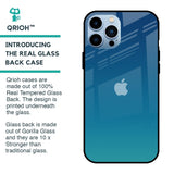 Celestial Blue Glass Case For iPhone 13 Pro