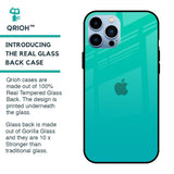 Cuba Blue Glass Case For iPhone 13 Pro