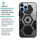 Hexagon Style Glass Case For iPhone 13 Pro