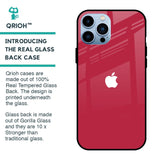 Solo Maroon Glass case for iPhone 13 Pro