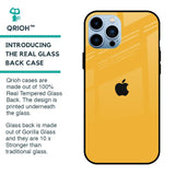 Fluorescent Yellow Glass case for iPhone 13 Pro