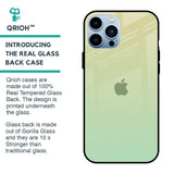 Mint Green Gradient Glass Case for iPhone 13 Pro