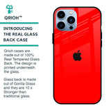 Blood Red Glass Case for iPhone 13 Pro