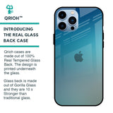Sea Theme Gradient Glass Case for iPhone 13 Pro