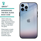 Light Sky Texture Glass Case for iPhone 13 Pro
