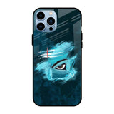 Power Of Trinetra iPhone 13 Pro Max Glass Back Cover Online