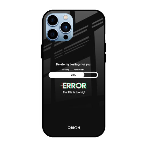 Error Apple iPhone 13 Pro Max Glass Cases & Covers Online