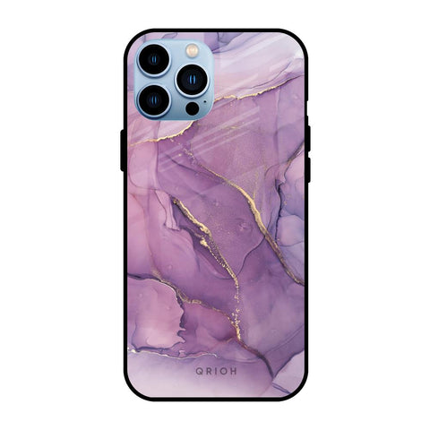 Purple Gold Marble iPhone 13 Pro Max Glass Back Cover Online