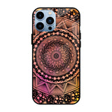 Floral Mandala iPhone 13 Pro Max Glass Back Cover Online