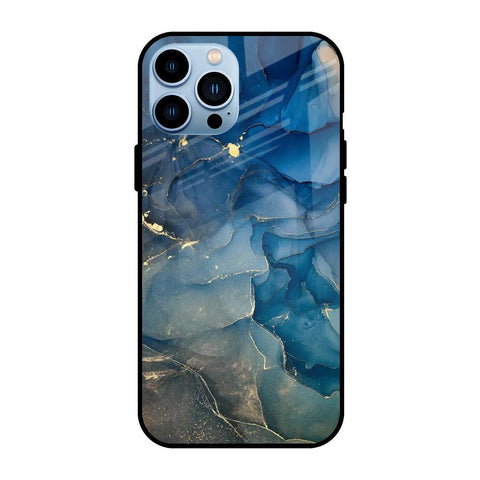 Blue Cool Marble iPhone 13 Pro Max Glass Back Cover Online