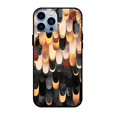 Bronze Abstract iPhone 13 Pro Max Glass Cases & Covers Online