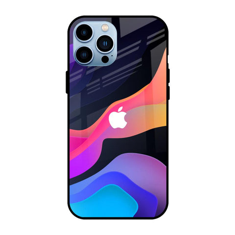 Colorful Fluid iPhone 13 Pro Max Glass Back Cover Online