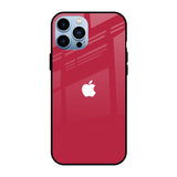 Solo Maroon iPhone 13 Pro Max Glass Back Cover Online