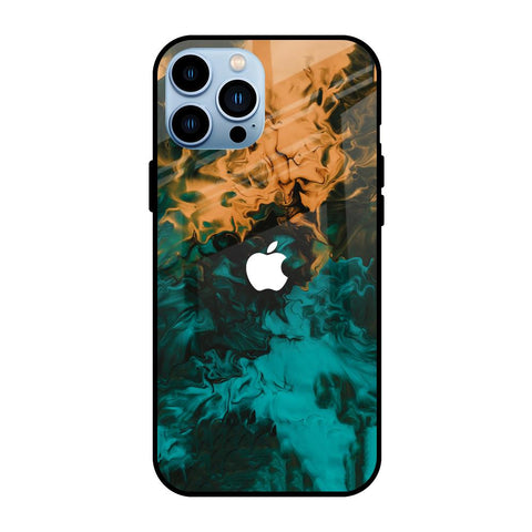 Watercolor Wave iPhone 13 Pro Max Glass Back Cover Online