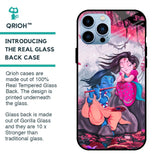Radha Krishna Art Glass Case for iPhone 13 Pro Max