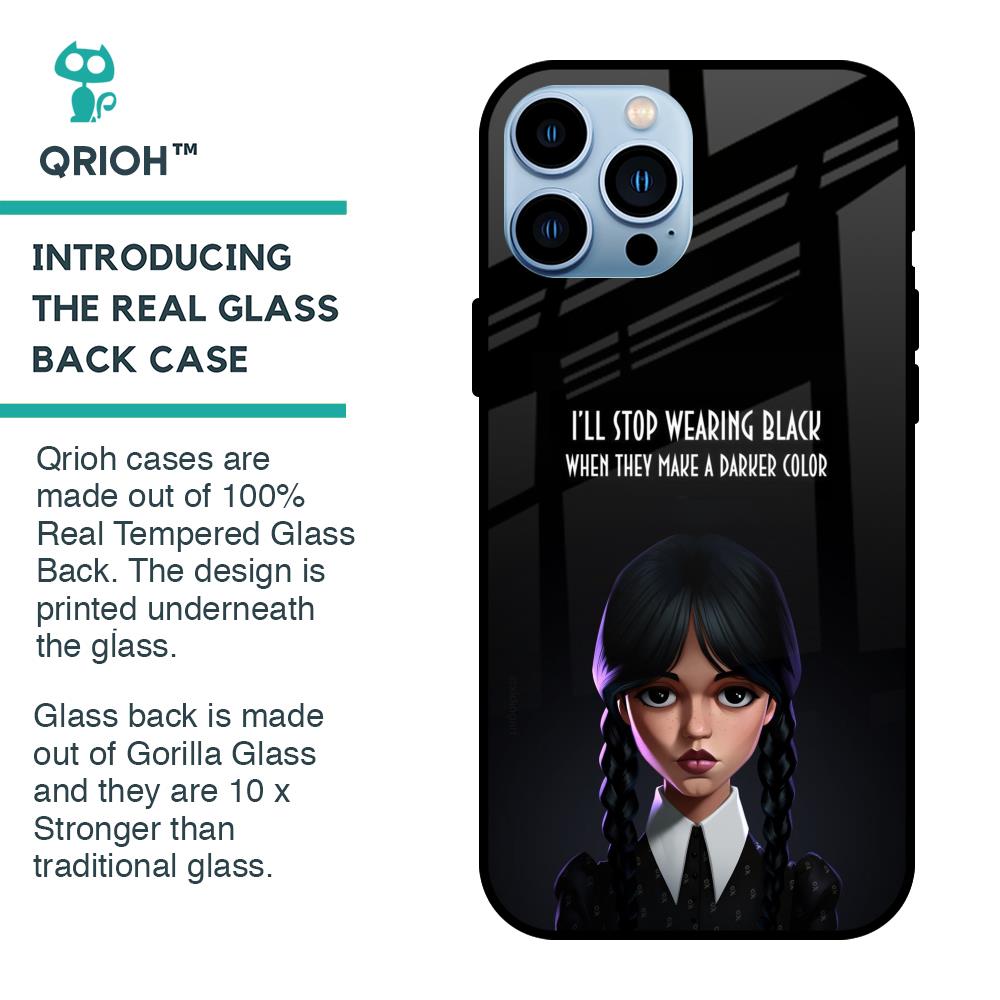 Aesthetic Digital Art Glass Case for iPhone 13 Pro Max