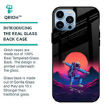 Retro Astronaut Glass Case for iPhone 13 Pro Max