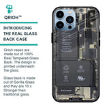 Skeleton Inside Glass Case for iPhone 13 Pro Max