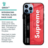 Supreme Ticket Glass Case for iPhone 13 Pro Max