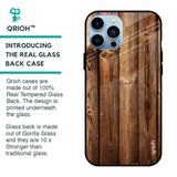 Timber Printed Glass case for iPhone 13 Pro Max