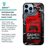 Do No Disturb Glass Case For iPhone 13 Pro Max