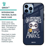 Struggling Panda Glass Case for iPhone 13 Pro Max