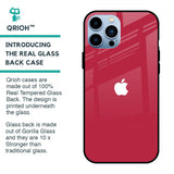 Solo Maroon Glass case for iPhone 13 Pro Max