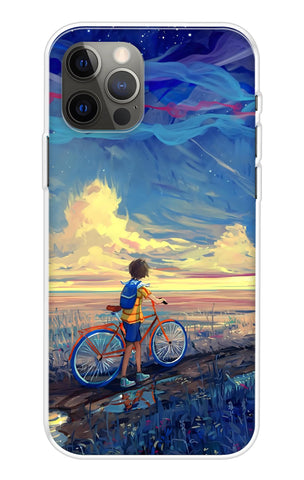 Riding Bicycle to Dreamland iPhone 13 Pro Max Back Cover