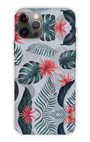 Retro Floral Leaf iPhone 13 Pro Max Back Cover