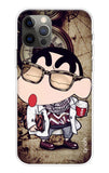 Nerdy Shinchan iPhone 13 Pro Max Back Cover