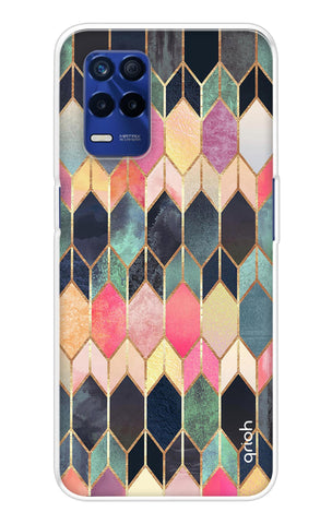 Shimmery Pattern Realme 8s 5G Back Cover