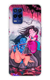 Radha Krishna Art Realme 8s 5G Back Cover