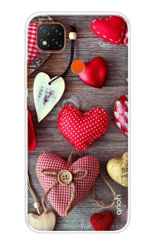 Valentine Hearts Redmi 9 Active Back Cover