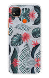 Retro Floral Leaf Redmi 9 Active Back Cover