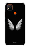 White Angel Wings Redmi 9 Active Back Cover