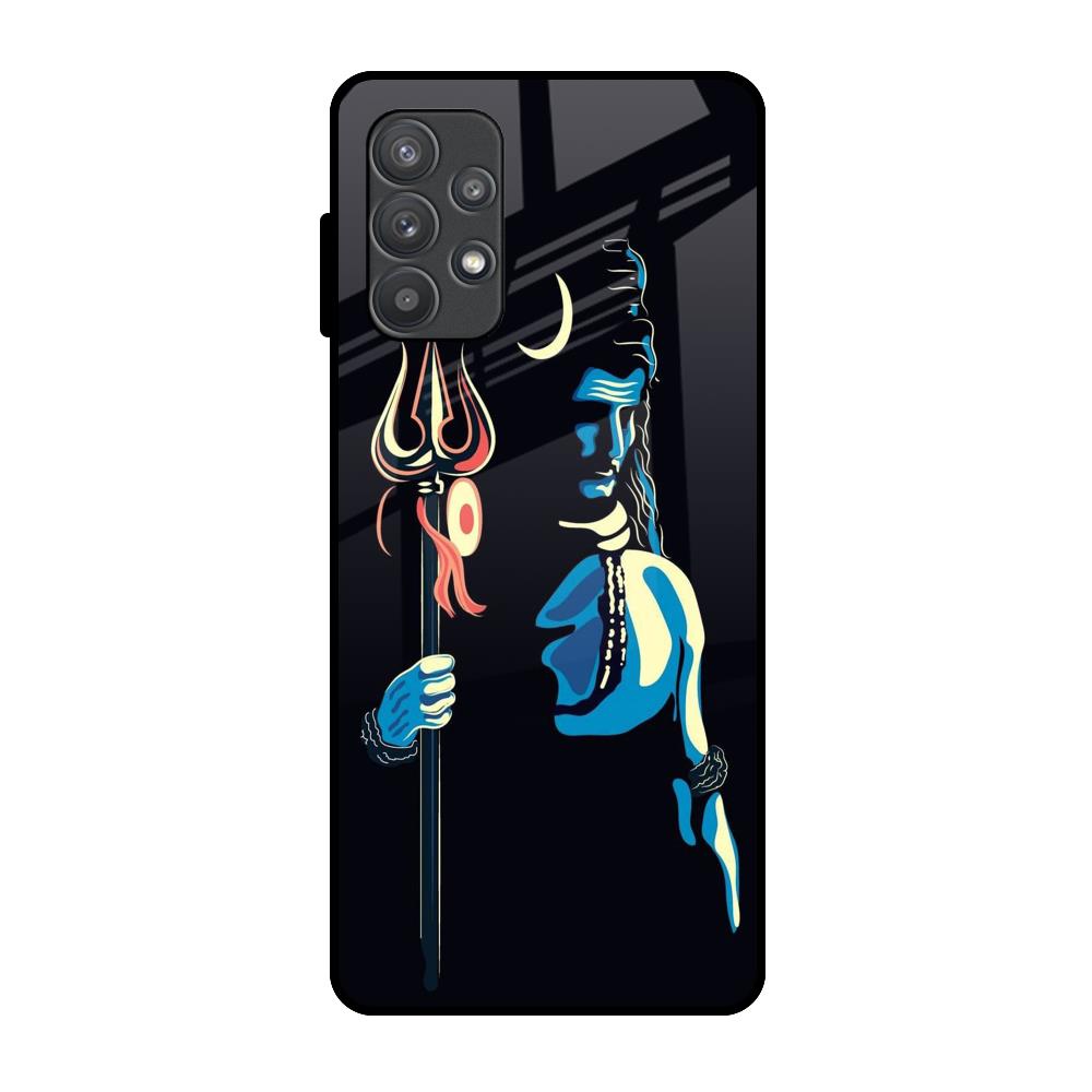 Mahakal Samsung Galaxy A52s 5G Glass Back Cover Online