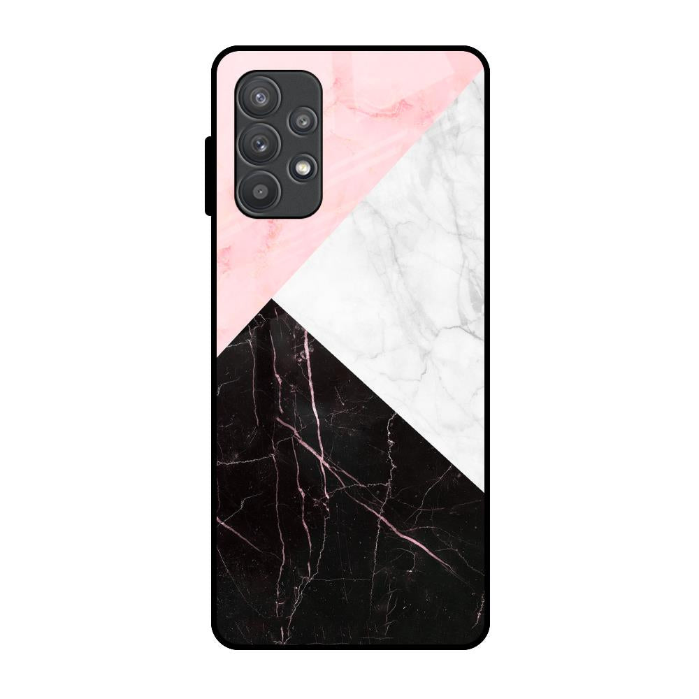 Marble Collage Art Samsung Galaxy A52s 5G Glass Back Cover Online