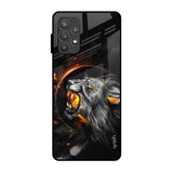 Aggressive Lion Samsung Galaxy A52s 5G Glass Back Cover Online