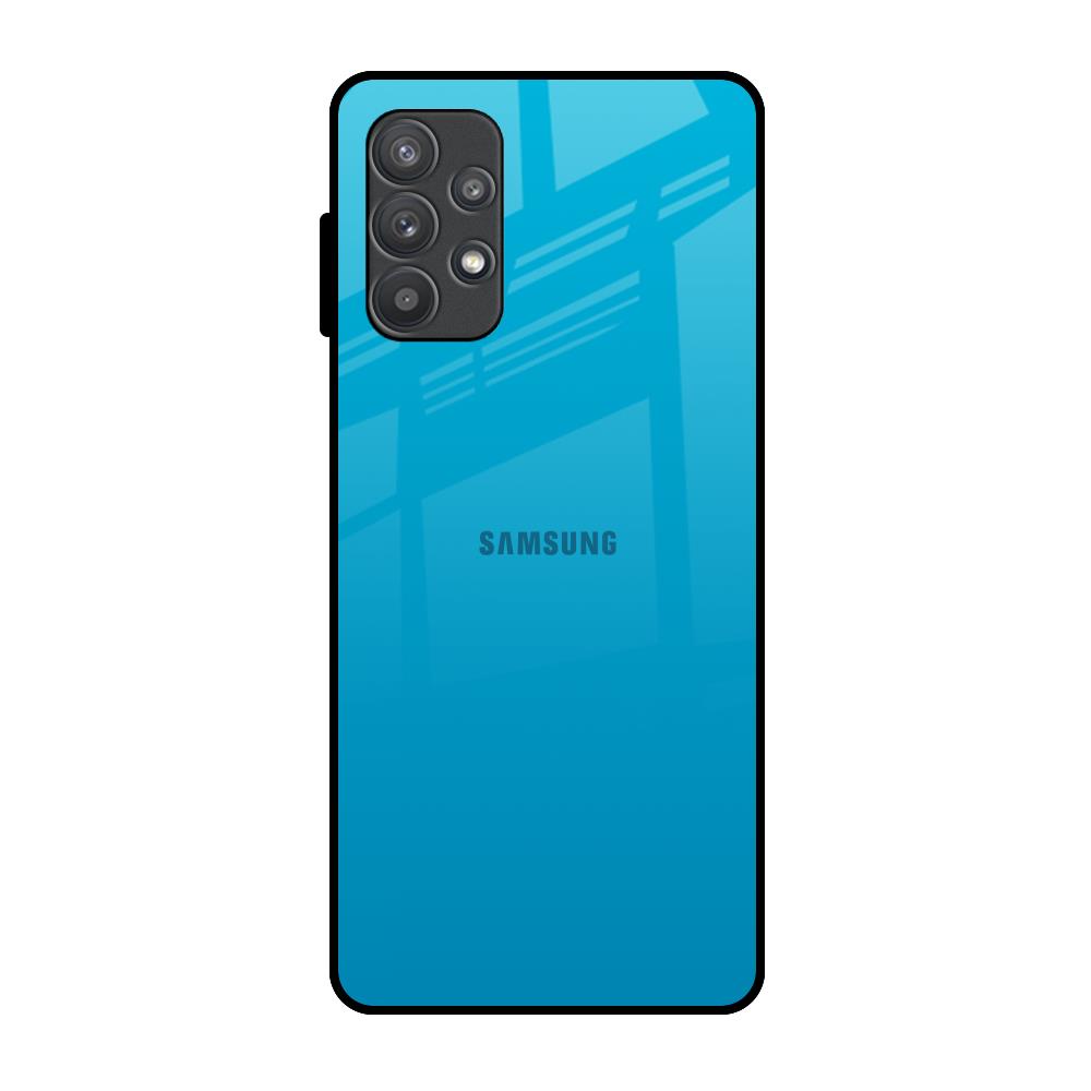Blue Aqua Samsung Galaxy A52s 5G Glass Back Cover Online