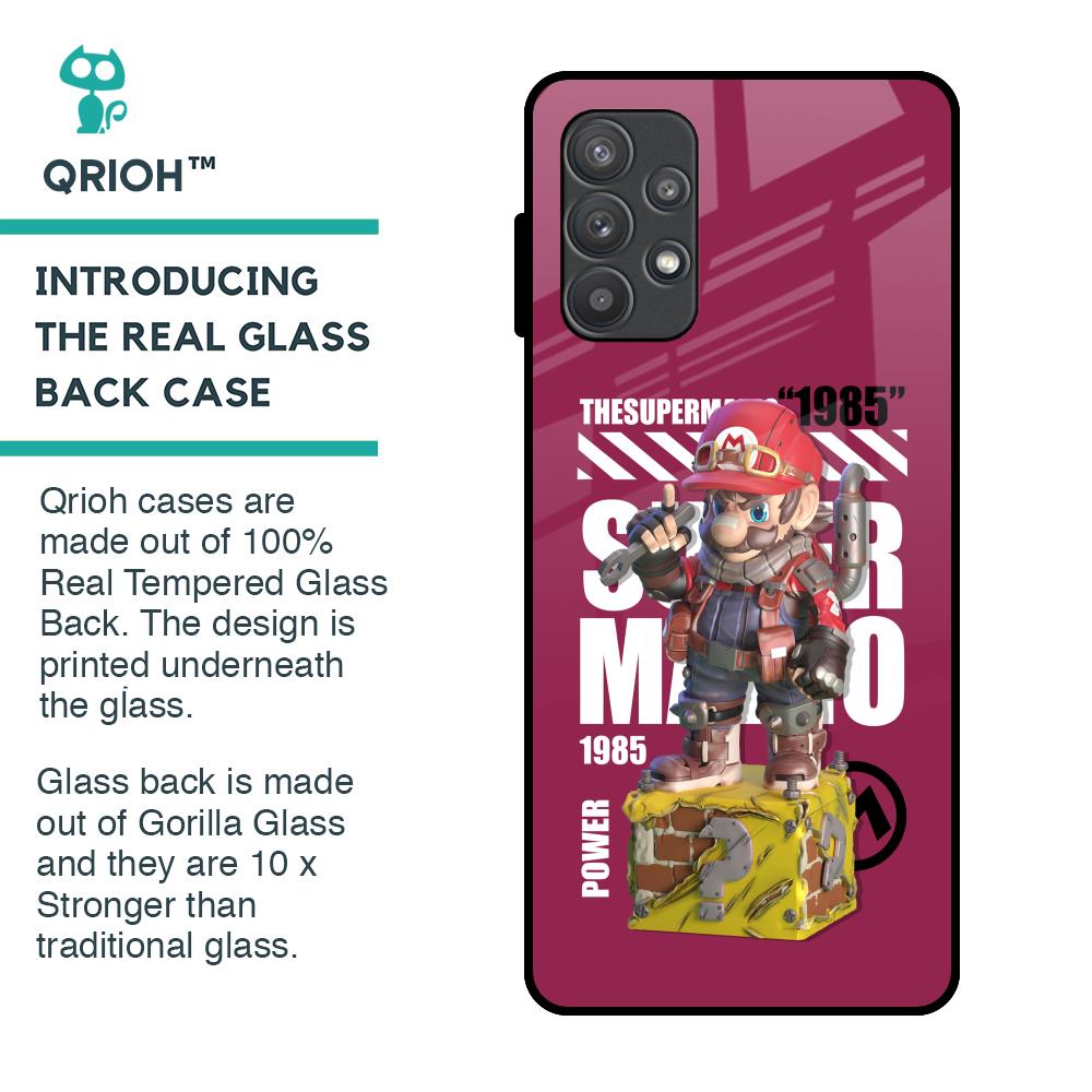 Gangster Hero Glass Case for Samsung Galaxy A52s 5G