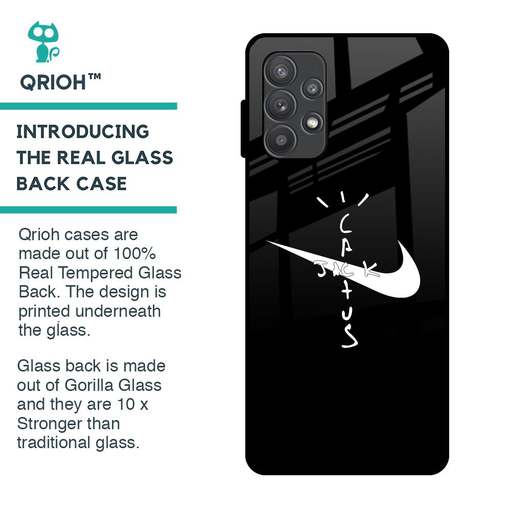 Jack Cactus Glass Case for Samsung Galaxy A52s 5G