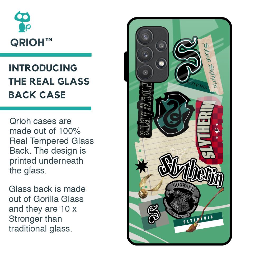 Slytherin Glass Case for Samsung Galaxy A52s 5G